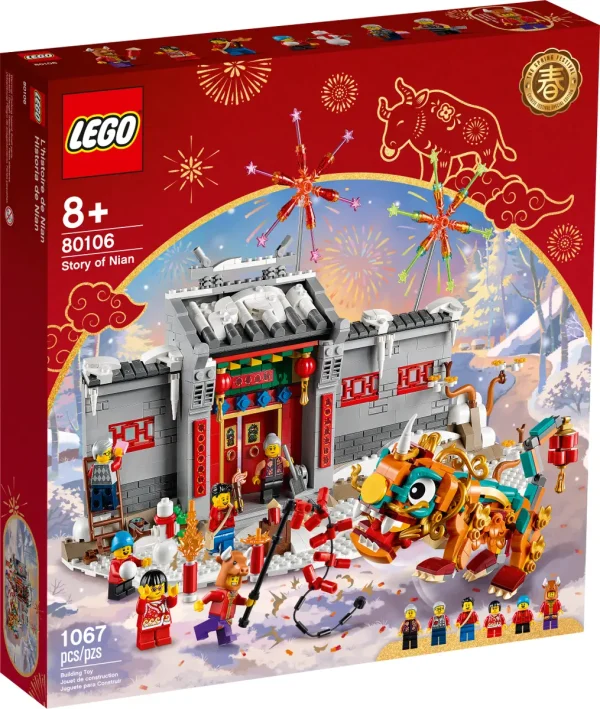 80106_alt5.webp LEGO® 80106 Chinese Lunar New Year - Story of Nian (New/Retired)