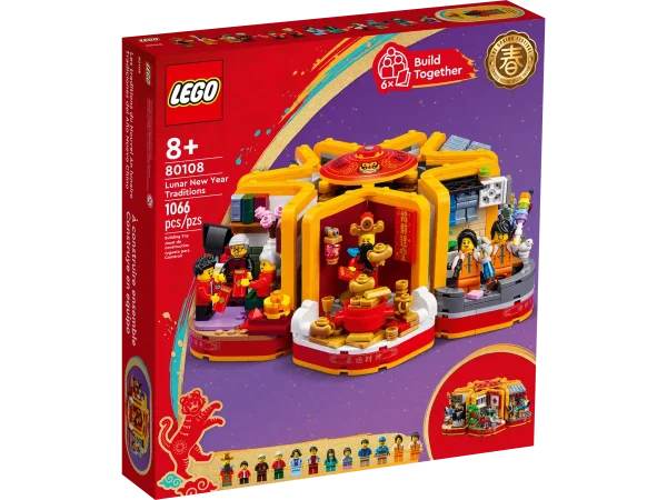 LEGO® 80108 Chinese Lunar New Year - Traditions (New/Retired)