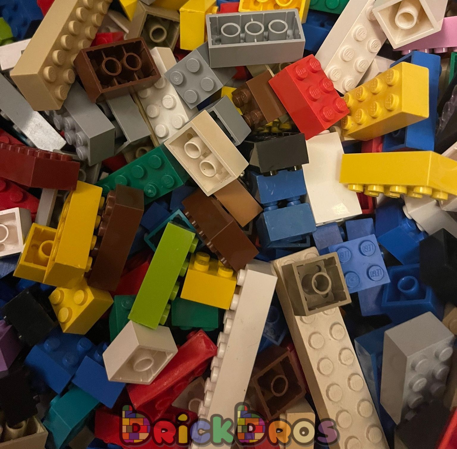 1kg Of Mixed Pre-Loved LEGO® System Bricks
