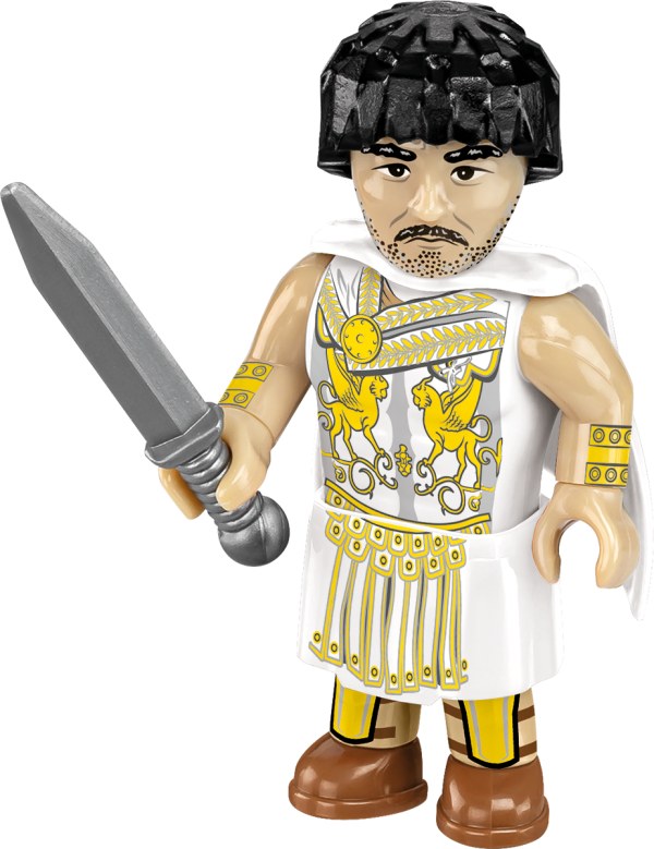 20069-figurine Roman chariot