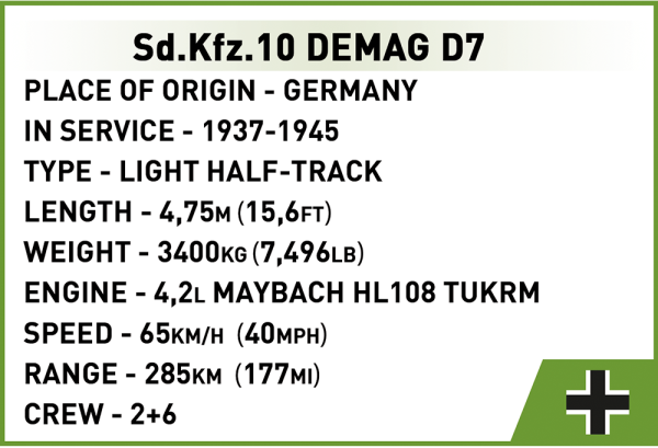 Sd.Kfz 10 Demag D7