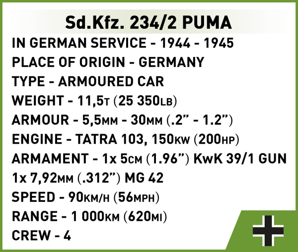 Sd.Kfz. 234/2 Puma