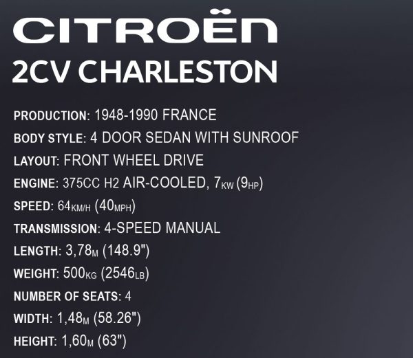 Citroen 2CV Charleston