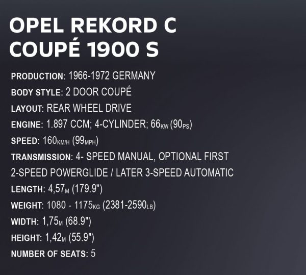 Opel Rekord C Coupe