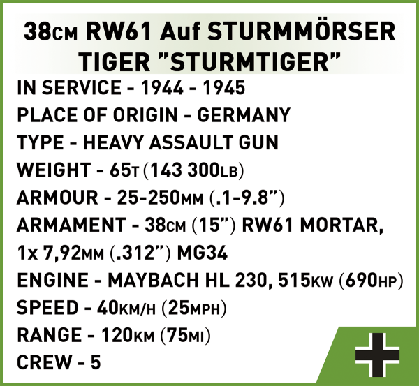 38 cm Sturmmörser Sturmtiger
