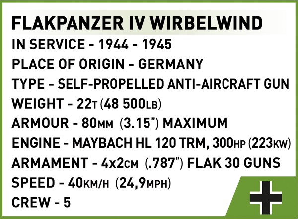 Flakpanzer IV Wirbelwind - Executive Edition