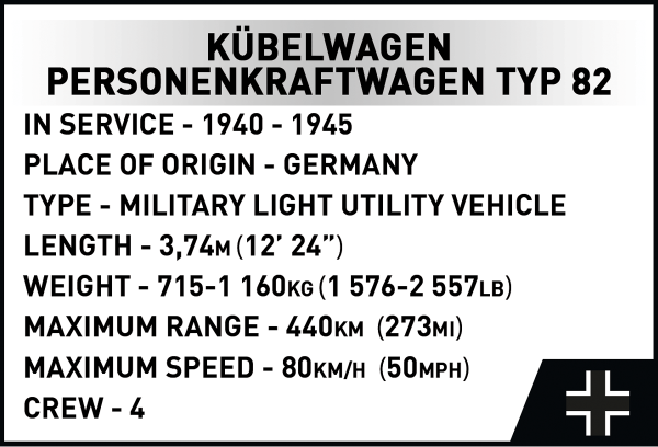 Kübelwagen Personenkraftwagen Typ 82