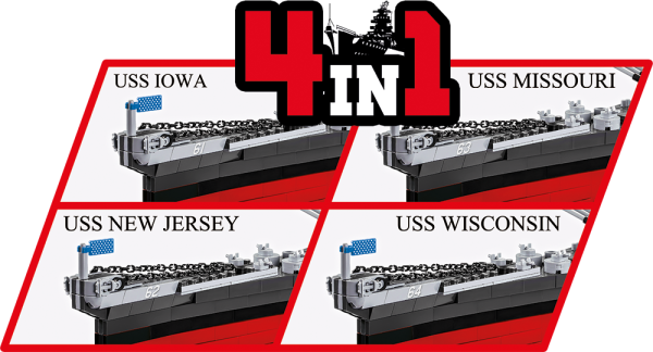 Iowa-Class Battleship (4in1) - Executive Edition