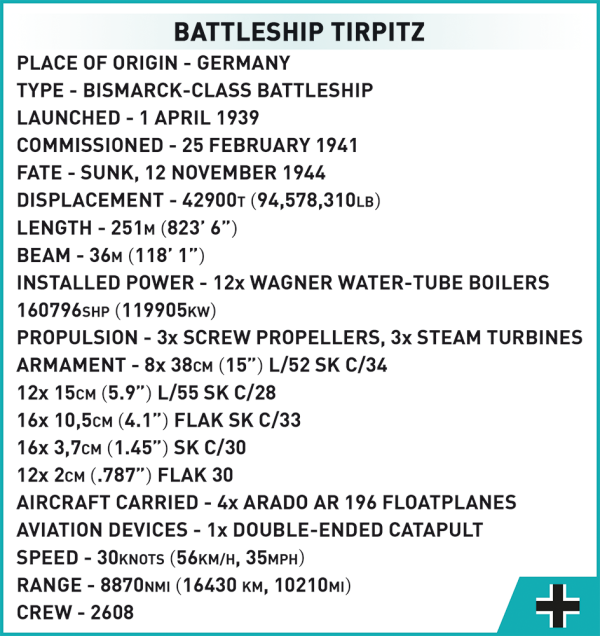 Battleship Tirpitz