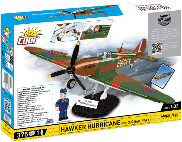 Hawker Hurricane (No.302 Sqn.RAF)