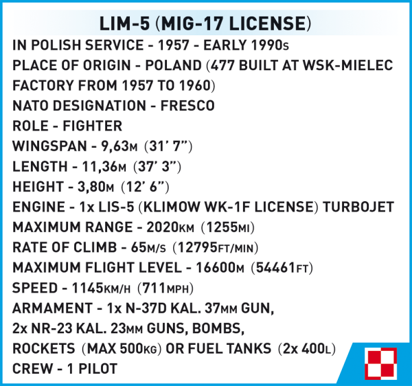 Lim-5 Polish Air Force 1959