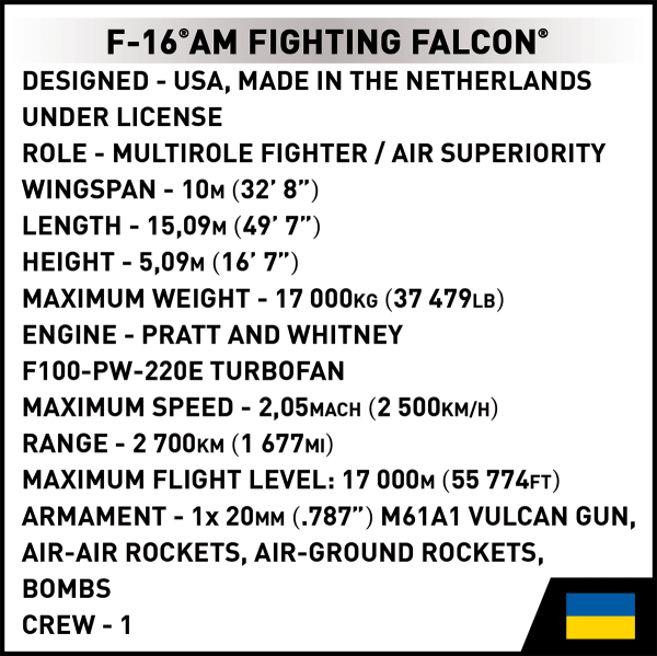 F-16AM Fighting Falcon