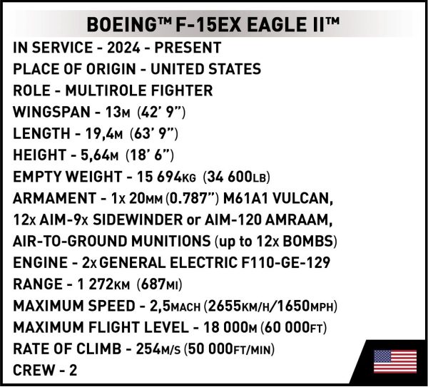 Boeing F-15EX Eagle II