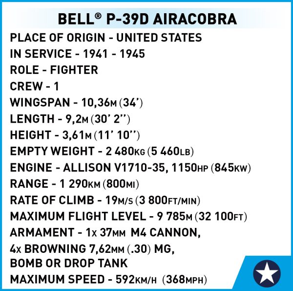 Bell P-39D Airacobra