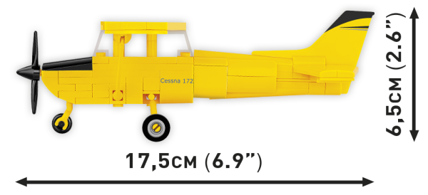Cessna 172 Skyhawk - Yellow