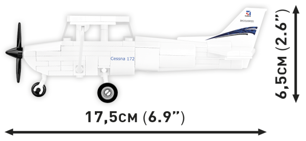Cessna 172 Skyhawk-White