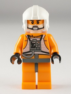 LEGO® Star Wars - Zev Senesca - Plain Helmet SW0354