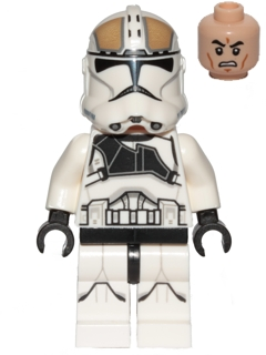 LEGO® Star Wars - Clone Trooper Gunner (Phase 2) - Scowl SW0837